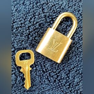 great deal Louis Vuitton Lock and Key #317 Authentic